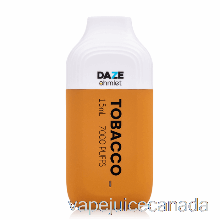 Vape Disposable Canada 7 Daze OHMLET 7000 Disposable Tobacco